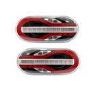 Lanterna Traseira LED Módulo R Exclusiva Bivolt 12v 24v Par Sinalsul