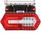 Lanterna Traseira LED Refil Módulo Turn Sinalsul Bi-Volt 12V / 24V - Pisca Sequencial - Palmeira / Niju - LD / LE