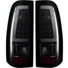 Lanterna traseira MiKaFex Chevy Silverado 2003-2006 LED fumê