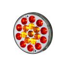 Lanterna Traseira Multifunção LED Cristal 12v 24v Posição Freio Direcional Sinalsul