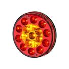 Lanterna Traseira Multifunção LED Vermelha 12v 24v Posição Freio Direcional Sinalsul