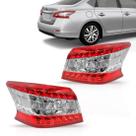 Lanterna traseira nissan sentra 2013 2014 2015 com led