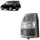 Lanterna Traseira Pajero Full 4 Portas 2008 2009 2010 2011 2012 2013 2014 Bicolor Lente Estriada Acrílico