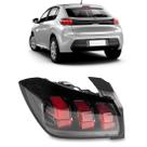Lanterna Traseira para Peugeot 208 2020 21 22 23 2024 Fume