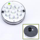 Lanterna traseira para suporte Carreta Librelato 10 Leds 24V Branco - Pradolux