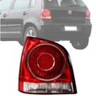Lanterna traseira polo hatch 2007 a 2011 bicolor ld esquerdo