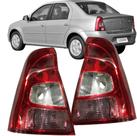 Lanterna Traseira Renault Logan 2011 2012 2013 Par 2 peças