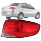 Lanterna traseira siena g4 2008 a 2011 bicolor lado direito