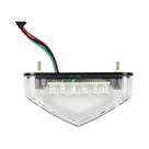 Lanterna Traseira Universal 12V Para Motocicletas, Luz De Freio Multifuncional Para Scooters, Mopeds Lanterna Traseira Universal 12V Para Motocicletas, Luz De Freio Multifuncional Para Scooters, Mopeds
