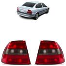 Lanterna Traseira Vectra 1996 1997 1998 1999 Bicolor Fumê Estriada Acrílico