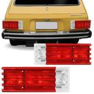 Lanterna traseira vw brasilia 78/82 vermelha l.e/l.d Lanterna traseira vw brasilia 78/82 vermelha l.e/l.d
