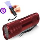 Lanterna Ultra Violeta Luz Negra Dinheiro Falso Urina Gato