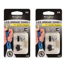 Lanterna Upgrade Nite Ize LED para AA Mini Maglite, pacote com 2 Lanterna Upgrade Nite Ize LED para AA Mini Maglite, pacote com 2