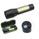 Lanterna Usb Led Zoom Recarregável Portátil Ideal para Atividades Ar Livre