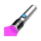 Lanterna UV 365/395nm Recarregável Tipo-C Luz Negra Para Detecção De Urina De Animais De Estimação E