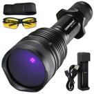 Lanterna UV DARKBEAM 365nm Black Light 20W recarregável