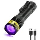 Lanterna UV DARKDAWN 395nm Black Light USB Recarregável