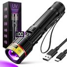 Lanterna UV WdtPro 395 nm Recarregável LED com Zoom