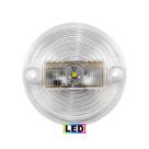 Lanterna Vigia Ônibus 70mm LED BIVOLT Cristal