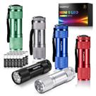Lanterna WDTPro LED Mini Super Bright 9 LED (pacote com 6)