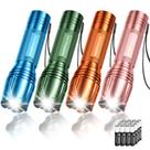 Lanterna WDTPro SR2000 Pro High Lumens LED, pacote com 4 baterias