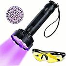 Lanterna Zerodis atualizada de 100 LEDs Black Light Portable