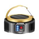 Lanternas De Acampamento LED Solares Recarregáveis USB Luzes De Emergência Externas Portáteis Para