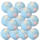 Lanternas de papel suspensas LURICO, mapa mundial de 10 polegadas, conjunto de 14 Lanternas de papel suspensas LURICO, mapa mundial de 10 polegadas, conjunto de 14