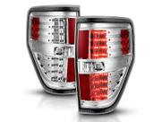 Lanternas traseiras de freio AmeriLite 09-14 Ford F-150 conjunto