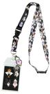Lanyard Bioworld Disney Villains Line Up com portadora de identidade Ursula