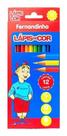Lápis 12 Cores Fernandinho Faber Castell Pintar, Desenhar Lápis 12 Cores Fernandinho Faber Castell Pintar, Desenhar