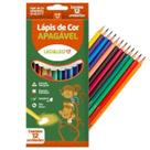 Lapis 12 cores resina apagavel triangular und leoeleo Lapis 12 cores resina apagavel triangular und leoeleo