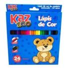 Lapis 24 cores int. madeira sextavado kz3702 Lapis 24 cores int. madeira sextavado kz3702