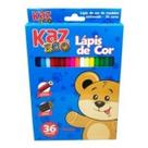 Lapis 36 cores int. madeira sextavado kz3703 Lapis 36 cores int. madeira sextavado kz3703