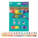 Lapis 36 cores sextavado - multicolor