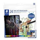 Lapis Aquarelavel Staedtler Super Soft 24 Cores