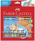 Lapis cor 024 faber bicolor 48 cores Lapis cor 024 faber bicolor 48 cores