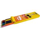 Lápis Cor 12 Cores Jumbo Maxi Labra com Apontador