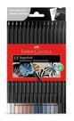 Lápis Cor 15 Cores Neutras Super Soft Faber Castell Lápis Cor 15 Cores Neutras Super Soft Faber Castell