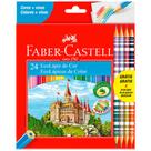 Lápis Cor 24 Cores +4 Lápis Bicolor Faber Castell