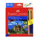 Lapis Cor 24 Cores Faber Com 4 Ecolapis
