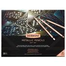 Lápis Cor Derwent Permanente Metallic 20 Cores Limited Edition 2305598 Lápis Cor Derwent Permanente Metallic 20 Cores Limited Edition 2305598