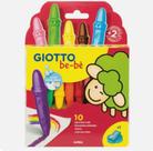 Lápis de Cera Giotto Bebê Com Apontador 10 cores - Canson Lápis de Cera Giotto Bebê Com Apontador 10 cores - Canson
