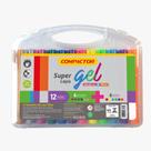 Lápis De Cera Super Gel 12 Cores COMPACTOR