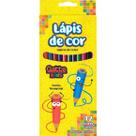 Lápis de Cor 12 Cores Ecológico Gatte 144 Caixas Lápis de Cor 12 Cores Ecológico Gatte 144 Caixas