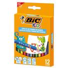 Lápis de cor 12 cores Evolution Gigante Kids - Bic