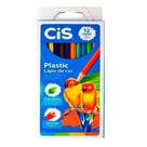 Lápis De Cor 12 Cores Plastic Cis - SERTIC