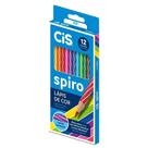 Lápis de Cor 12 Cores Spiro Cis Lápis de Cor 12 Cores Spiro Cis