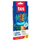 Lápis de Cor 12 Cores Tris Mega Soft Color