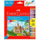 Lápis de Cor 24 Cores Faber Castell
